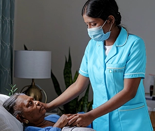 Providing comfort and dignity with dedicated care for cancer patients during their final stage.
