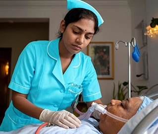 Post-surgery care at home to ensure healing, comfort, and a smooth recovery process.