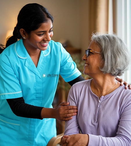 Providing expert nursing care at home with flexible full-day and half-day support for all needs.